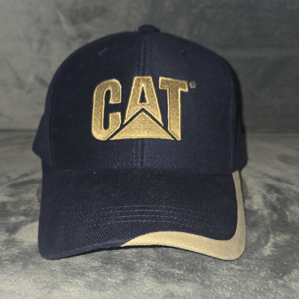 CAT Men's Blue and Gold Cap